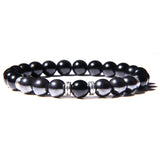 Energy Volcanic Stone Seven Color Chakra Bracelet – Jewelry Gift Ideas — 8