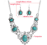 Alloy High-end Temperament Earring Necklace Set – Jewelry Gift Ideas — 5