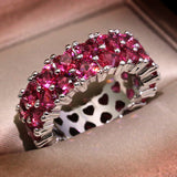 Trendy Jewelry Fashion White Gold Plated Ornament – Stylish Gifts — 3
