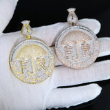 Hip Hop Umbrella Letter FR Pendant Trend Men's – Jewelry Gift Ideas — 14