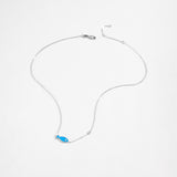 Diamond Fish Pendant S925 Silver Necklace – Jewelry Gift Ideas — 4