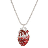 Design Sense Beating Heart Pendant Box Necklace – Jewelry Gift Ideas — 4