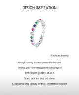 Silver Colors Zircon Ring For Women – Gifts for Her — 2