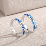 925 Sterling Silver Ring For Men And Women A Pair – Gifts for Her — 2