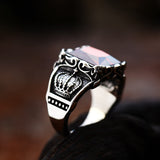 European And American Retro Stainless Steel Crown – Thoughtful Gifts — 3