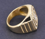 Hip-hop Punk INS Style Titanium Steel Gold-plated Ring – Stylish Gifts — 3