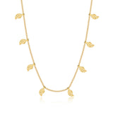 Fashion Small Leaf Clavicle Chain For Women – Stylish Gifts — 4