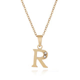 Diamond Necklace With English Letters – Jewelry Gift Ideas — 4
