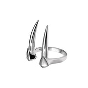 Women's Alloy Geometric Pointed Ring – Gifts for Her — 4