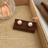 Pearl Retro French Simple Elegant Earrings – Small Gift Ideas — 15
