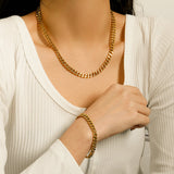 Stainless Steel 4mm Exquisite Necklace Ornament – Jewelry Gift Ideas — 1