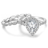 Retro Horse Eye Water Drop Pear-shaped Wedding Two – Gifts for Couples — 3