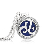 Stainless Steel And Diamond Aromatherapy Oil – Jewelry Gift Ideas — 13