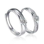 Couple Simple High Sense Four Claw Couple Rings – Stylish Gifts — 12