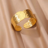 Female Fashion Hollowed-out Flower Stainless Steel – Stylish Gifts — 14