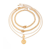 Fashion Punk Round Clavicle Chain Necklace – Jewelry Gift Ideas — 6