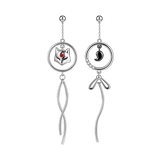 Temperament Silver Needle Retro Country Style Stud – Stylish Gifts — 9
