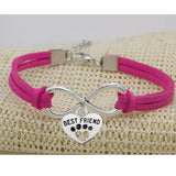 Vintage 8-word Peach Heart Best Friend Flanelle – Jewelry Gift Ideas — 11