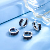 Sterling Silver Amethyst Sand Ear Clip Niche Hip Hop – Stylish Gifts — 10