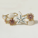 Beach Ocean Starfish Shanhu Bracelet Rhinestone – Jewelry Gift Ideas — 4