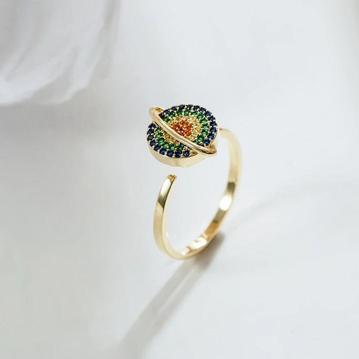 Personalized Design Planet Opening Female Rotating – Gifts for Her — 1