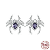Original Halloween Pumpkin Skull Stud Earrings – Stylish Gifts — 9