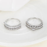 Men And Women Personality Couple Zircon Ring – Gifts for Her — 1