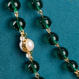 Electroplated Real Gold Lake-blue Green Colored – Jewelry Gift Ideas — 7