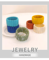 Resin Acrylic Women's Handmade Beaded Bracelet – Jewelry Gift Ideas — 7