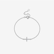 S925 Sterling Silver Cross Pendant Necklace – Jewelry Gift Ideas — 3