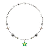Hip Hop Couple Lucky Star Fortune Necklace – Jewelry Gift Ideas — 2