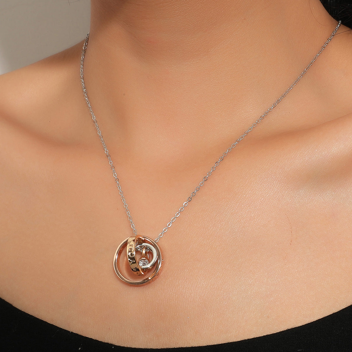 Rhinestone Necklace Niche High Sense Ornament – Jewelry Gift Ideas — 1