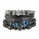 Woven Stone Beaded Multilayer Bracelet – Jewelry Gift Ideas — 9