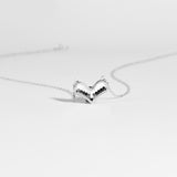S925 Sterling Silver Necklace Love Ginkgo Leaf – Jewelry Gift Ideas — 9
