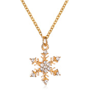 Christmas Snowflake Cane Drip Oil Necklace – Jewelry Gift Ideas — 5
