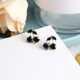Cherry Earrings Cute Black Earrings Female – Gifts for Her — 1