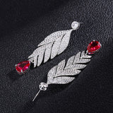 Retro New Water Drop Color Treasure Large Earrings – Small Gift Ideas — 3
