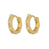 Fashion Copper Plating 18K Gold Earrings Ins Geometric – Stylish Gifts — 8