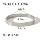 Simple Elegant Stainless Steel Vacuum 18K Gold – Jewelry Gift Ideas — 10