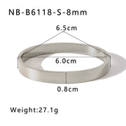 Simple Elegant Stainless Steel Vacuum 18K Gold – Jewelry Gift Ideas — 10