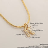 Simple Fashion English Pendant Necklace – Jewelry Gift Ideas — 11