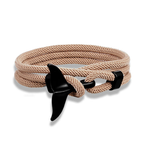 Anchor Ocean Whale Tail Bracelet Milan Rope – Jewelry Gift Ideas — 2