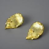 Sterling Silver Leaf Pearl Earrings – Gift Ideas — 5