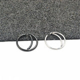 Stainless Steel Nose Ring Moon Ear Bone Stud Ear Stud – Everyday Gifts — 5