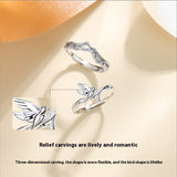 Couple Ring A Pair Of Niche Opening – Gifts for Couples — 3