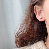 Girl Student's Simple Korean Style Cute Earring Suit – Stylish Gifts — 4