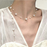 Pearl Necklace Clavicle Chain Lady Temperament – Jewelry Gift Ideas — 5