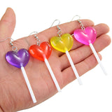 Personalized Candy Color Lollipop Heart-shaped Long – Birthday Gifts — 5