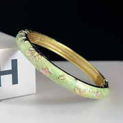 Museum Enamel Fine Floral Bracelet – Jewelry Gift Ideas — 8