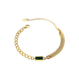 Women's Trendy Chain Zircon Double Chain Stacking – Jewelry Gift Ideas — 6